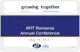 Prezentare Matei Dumitrescu - Studiu de piata - AFIT 2012