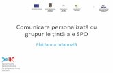 Prezentarea platformei informale SpoComunica.ro