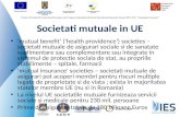 Prezentare Societati mutuale in UE