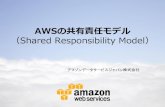 AWSの共有責任モデル（shared responsibility model）