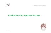 BSI   production part approval process (PPAP)