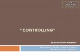 The Process of Management: Controlling