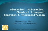 Metode flotasi, filtrasi, chemical transport reaction