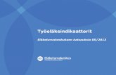Työeläkeindikaattorit - Eläketurvakeskuksen katsauksia 05/2013