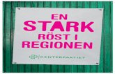 broschyr inför regionvalet Västra Götaland