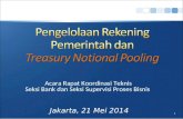 Pengelolaan rekening pemerintah dan Treasury Notional Pooling