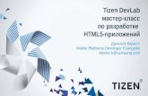 Tizen HTML5 Development