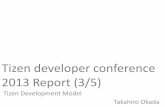 Tizen developer conference 2013 report 3