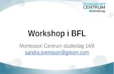 Workshop i BFL med digitala verktyg