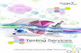 NSTDA Testing Service Catalogue