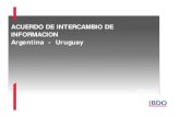 Curso BDO - Acuerdo Argentina - Uruguay