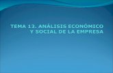 Análisis Económico y Social de la Empresa