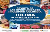 Tolima aprovecha los TLC - Revista de las oportunidades Proexport Colombia.pdf
