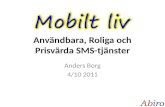 Abiro - Service Offerings - Mobilt liv / Mobile Life