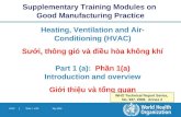 Tài liệu hệ thống HVAC ( Phần 1a) Giới thiệu và tổng quan