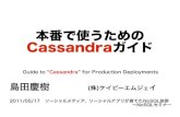 Guide to Cassandra for Production Deployments