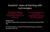 Students’ Views of Learning with Technologies
