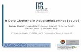 Battista Biggio @ AISec 2013 - Is Data Clustering in Adversarial Settings Secure?