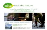 Tounet Myynti ja Markkinointi verkossa 11.9.2014 - case Feel The Nature