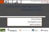 Information management with SharePoint 2011 denver