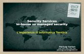 Managed Security Services vs In house management