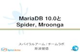 MariaDB Spider Mroonga 20140218