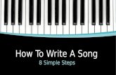 How to write a song