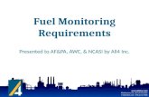Fuel Monitoring Requirements and Alternative Monitoring Petition