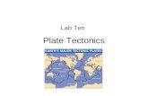 Lab ten plate tectonics