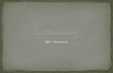 Archimedes   prezentacja