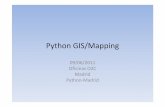 Python gis mapping