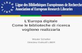 L'Europa digitale: come le biblioteche di ricerca vogliono realizzarla