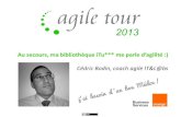 session Agile Tour Bordeaux 2013 - "Au secours, ma bibliothèque iTu*** me parle d’agilité :)"