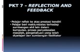 Reflection and feedback
