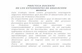 PRACTICAS DOCENTES DE ESTUDIANTES DE EDUCACION BASICA