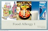 Food allergy slide