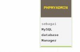 Panduan pengolahan database dengan phpmyadmin