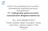 HALO-suositus: TT- kolografia paksusuolen sairauksien diagnosoinnissa