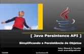 Java persintence api