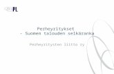 Perheyritykset - Suomen talouden selkäranka