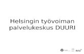 Helsingin työvoiman palvelukeskus Duuri
