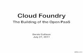 Cloud foundry - the building of the open paas presentation