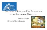 Semana 4 innovación educativa con recursos abiertos XImena Noya Loayza