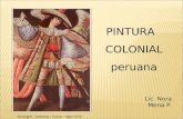 Pintura colonial peruana