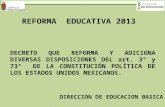 Reforma educativa y leyes secundarias_Coordinación Académica_Básica Estatal