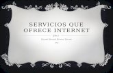 Servicios que ofrece internet