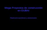 Mega proyectos en Dubai