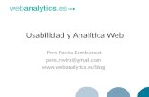Usabilidad y Analitica Web