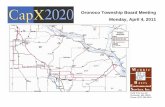 Oronoco Township CapX2020 Overview