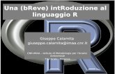 Una bReve intRoduzione al linguaggio R